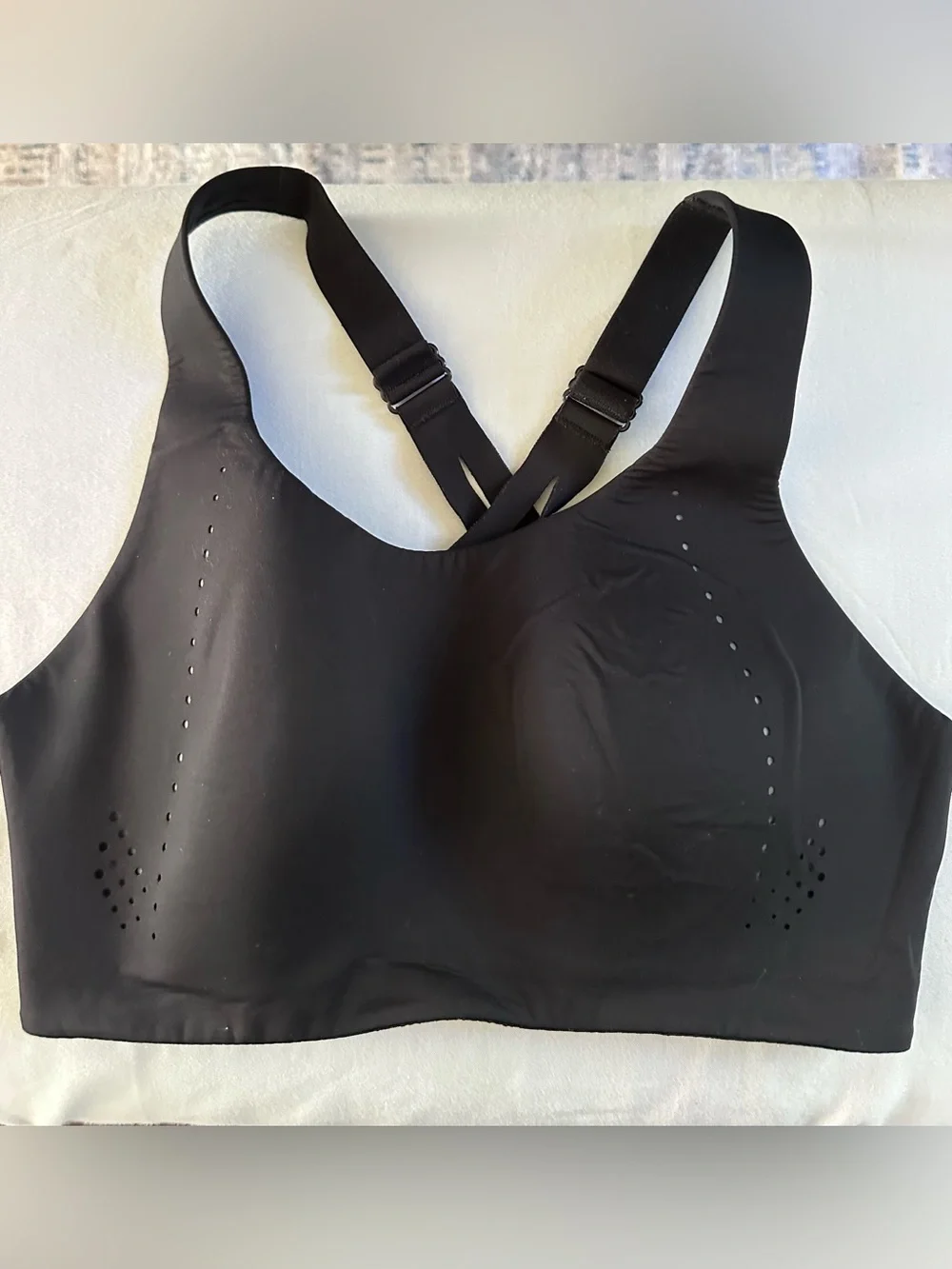 Lululemon AirSupport High Support Sports Bra Black 32DD Running